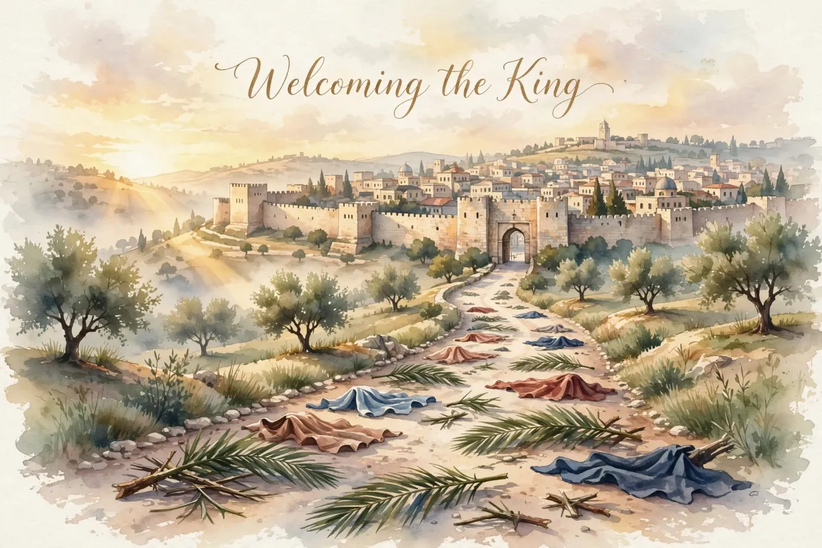 Welcoming the King