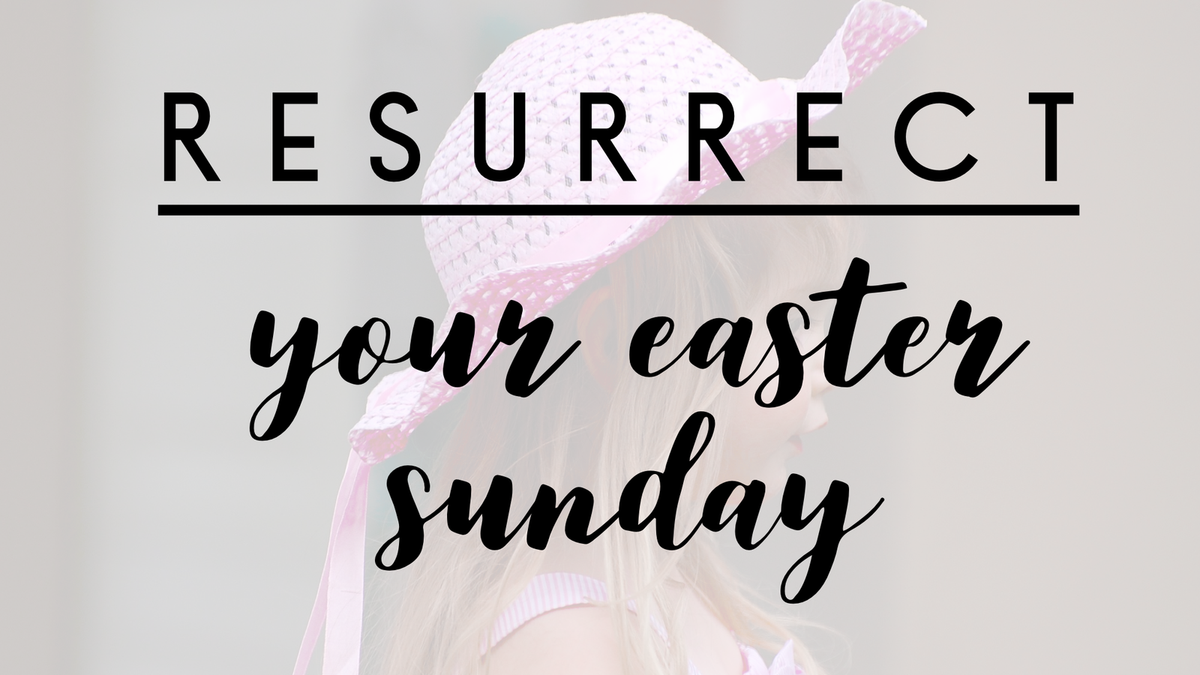 Resurrection on Easter Sunday