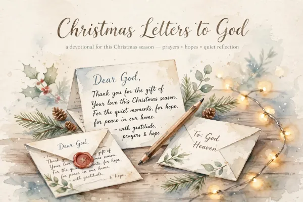 Christmas Letters to God part III