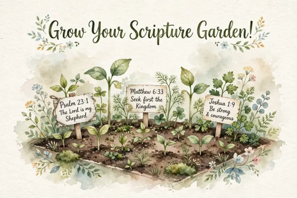 Grow Your Scripture Garden!