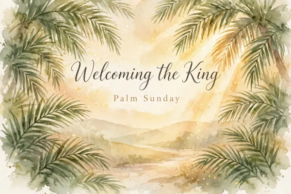 Welcoming the King