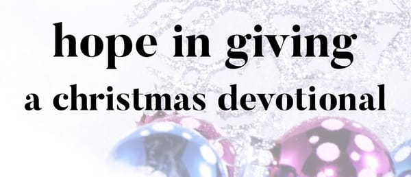 christmas devotional